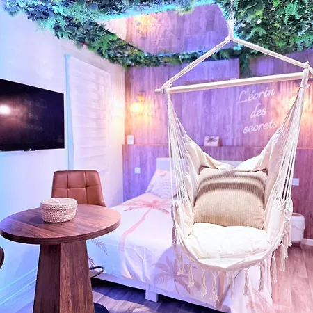 Jacuzzi Privee Love-room-mediterrannee *