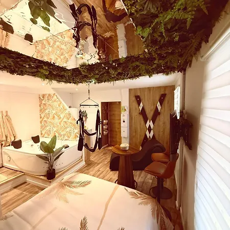 Jaccuzi Privee Love-room-mediterrannee 아파트