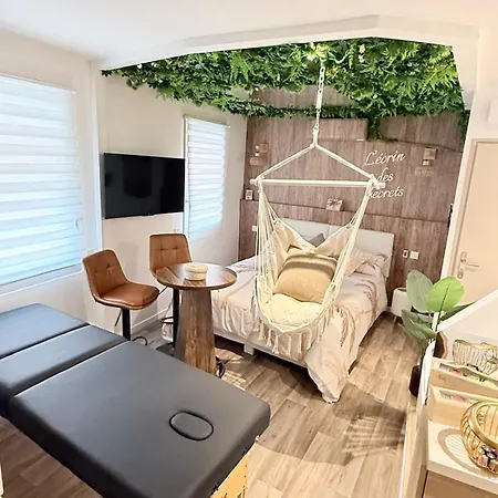 Jacuzzi Privee Love-room-mediterrannee Apartment *